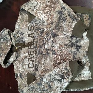 Women's Cabela's Camo Hoodie sz S/P